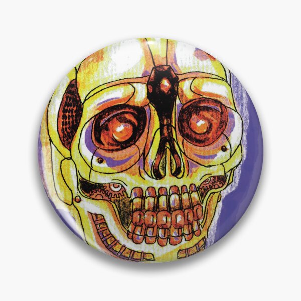 Item preview, Yellow Punk Skull designed and sold by DStathers-Art.