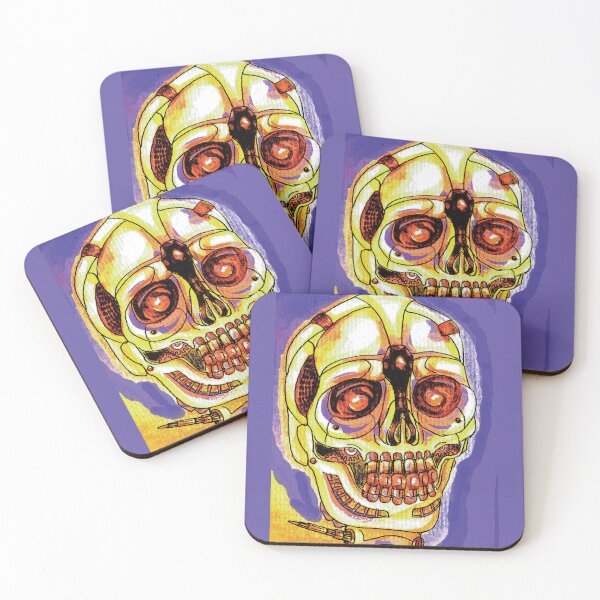 Item preview, Yellow Punk Skull designed and sold by DStathers-Art.