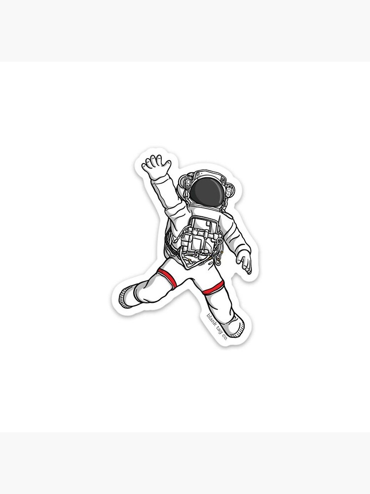 Astronaut Sticker For Sale By Insiderift Redbubble 0946