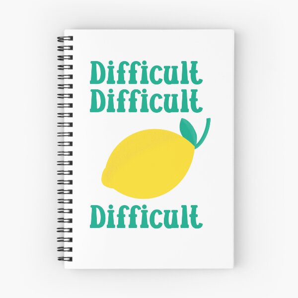 Item preview, Difficult Difficult Lemon Difficult designed and sold by FunCarStickers.