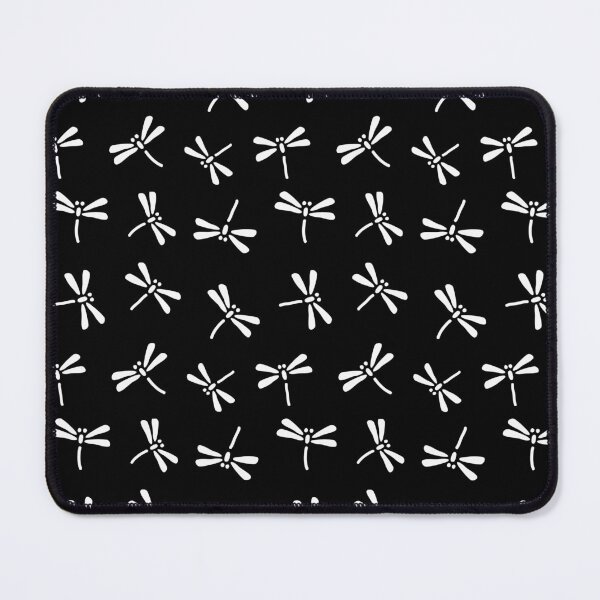 Item preview, Japanese Dragonfly Pattern, Black and White designed and sold by Marymarice.