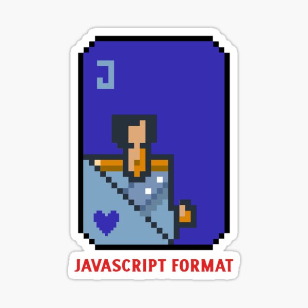 "Javascript card" Sticker for Sale by brolt | Redbubble