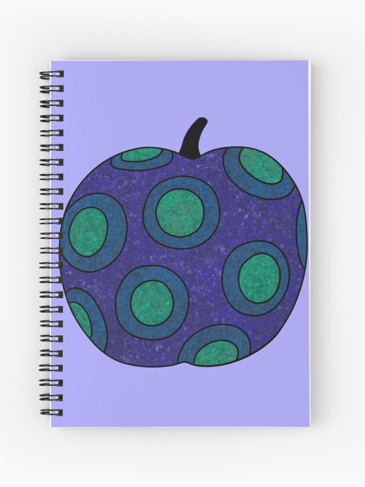 Ito Ito no Mi Devil Fruit Spiral Notebook for Sale by LunarDesigns14