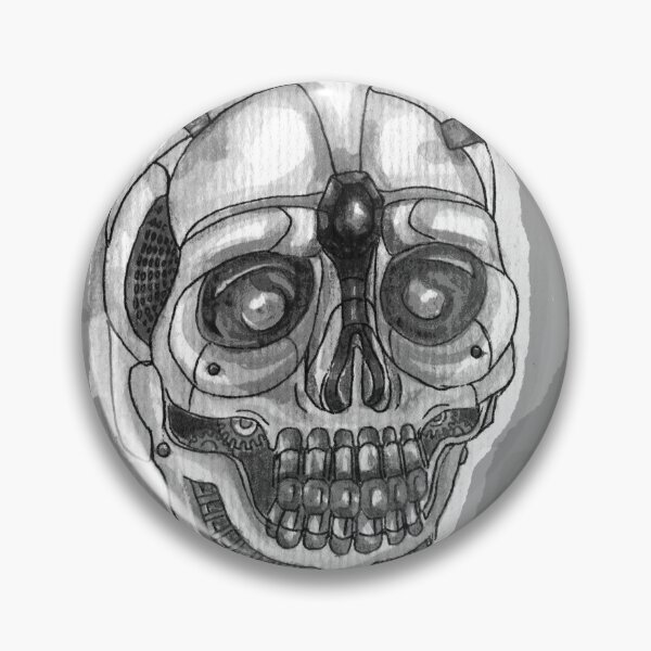 Item preview, Grey Punk Skull designed and sold by DStathers-Art.
