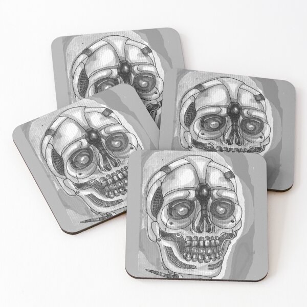 Item preview, Grey Punk Skull designed and sold by DStathers-Art.