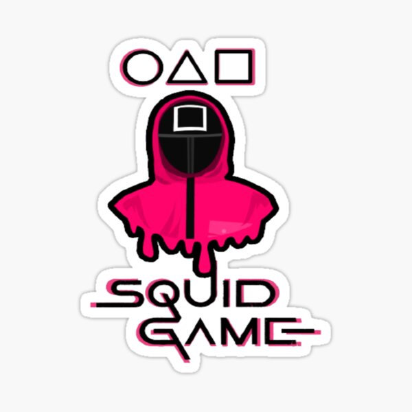 Item preview, Squid Game Square Mask  designed and sold by CrossThunder.