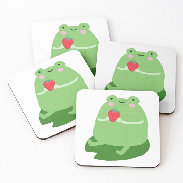 Item preview, Frog With a Strawberry designed and sold by takakamiyama.