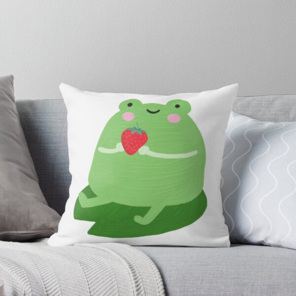 Item preview, Frog With a Strawberry designed and sold by takakamiyama.