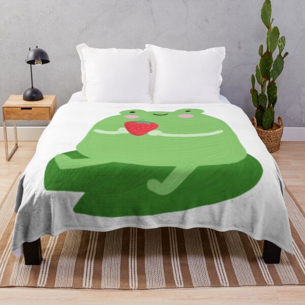 Item preview, Frog With a Strawberry designed and sold by takakamiyama.