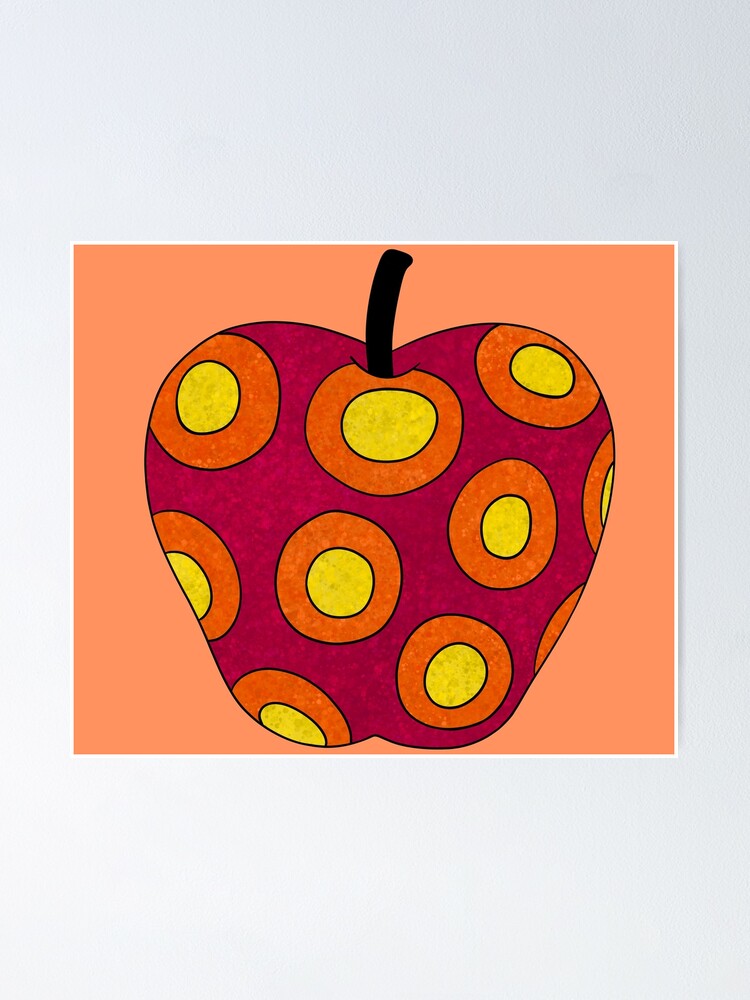 Hana Hana no Mi Splatter Devil Fruit | Sticker