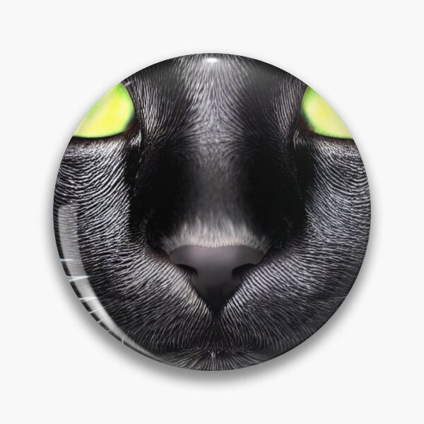 Item preview, black cat with green eyes 3 designed and sold by taylaphotos.