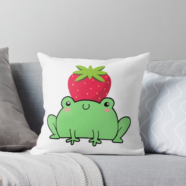 Item preview, Frog with a Strawberry                                  designed and sold by takakamiyama.