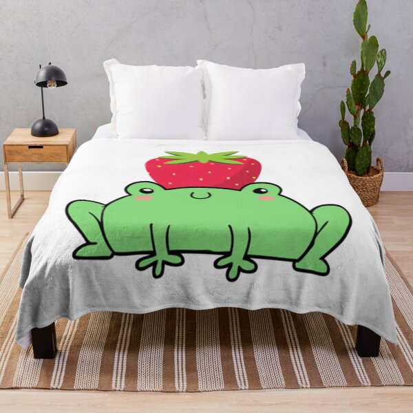 Item preview, Frog with a Strawberry designed and sold by takakamiyama.