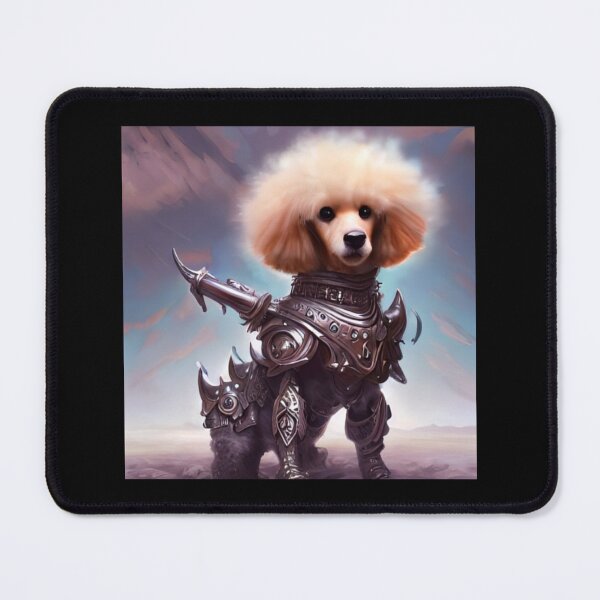 Artikelvorschau, AI Generated Art, War Poodle entworfen und verkauft von RabbitHoleMI.