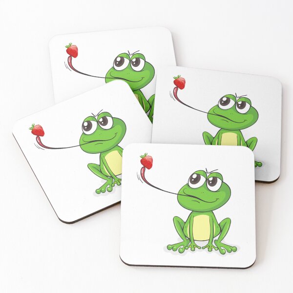 Item preview, Frog With A Strawberry     designed and sold by takakamiyama.