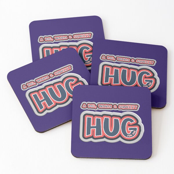 Item preview, Send big squeezy hug coupon to someone special  - like virtual hugs and kisses designed and sold by Caroline Laursen.