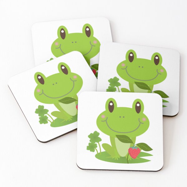 Item preview, Frog With a Strawberry  designed and sold by takakamiyama.
