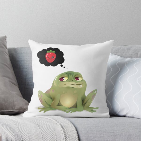 Item preview, Frog With A Strawberry designed and sold by takakamiyama.