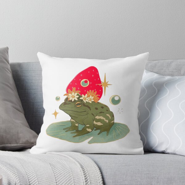 Item preview, Frog with a strawberry hat   designed and sold by takakamiyama.