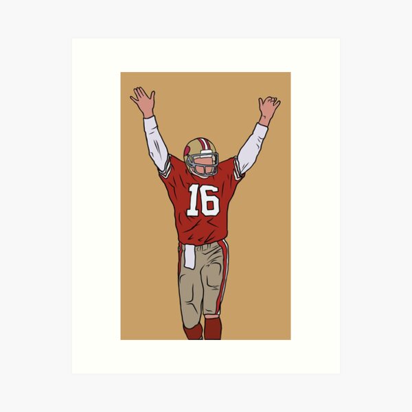 Jerry Rice Poster - football tribute art print - MojoHand - Everything  Blues™