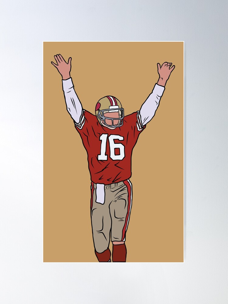 Joe Montana San Francisco 49ers SB XXIV MVP Art Print