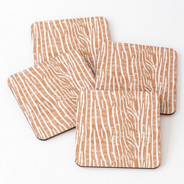 Item preview, Orange Zebra Watercolor Pattern designed and sold by OutcastBrain.