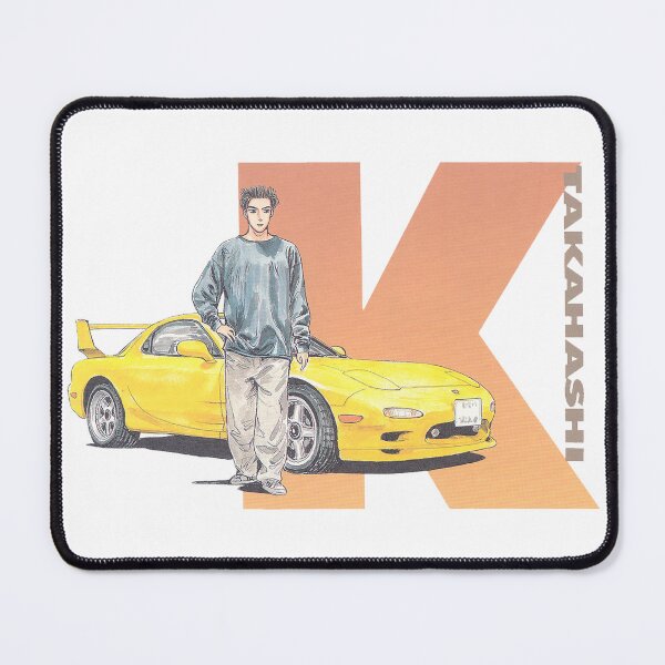 Item preview, Initial D - Takahashi Mazda FD RX-7 Manga Style designed and sold by nerdZmarket.
