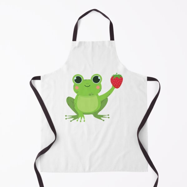 Item preview, Frog with a Strawberry                     designed and sold by takakamiyama.