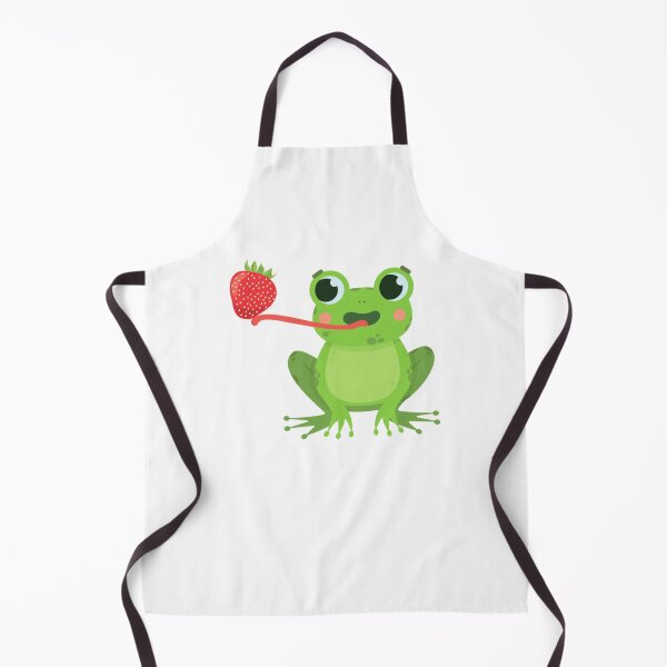 Item preview, Frog with a Strawberry                  designed and sold by takakamiyama.