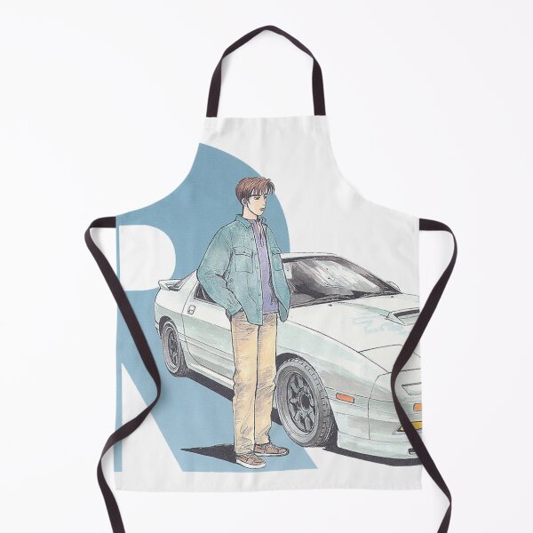 Item preview, Initial D - Takahashi Manga Style Mazda FC RX-7 designed and sold by nerdZmarket.