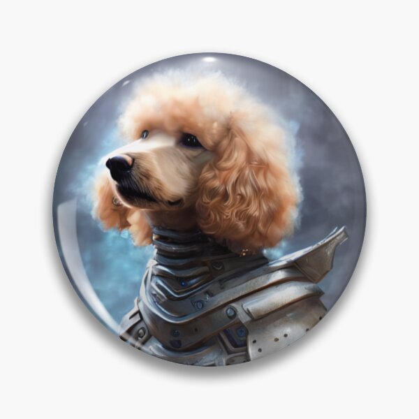 Item preview, AI Generated Art, War Poodle designed and sold by RabbitHoleMI.