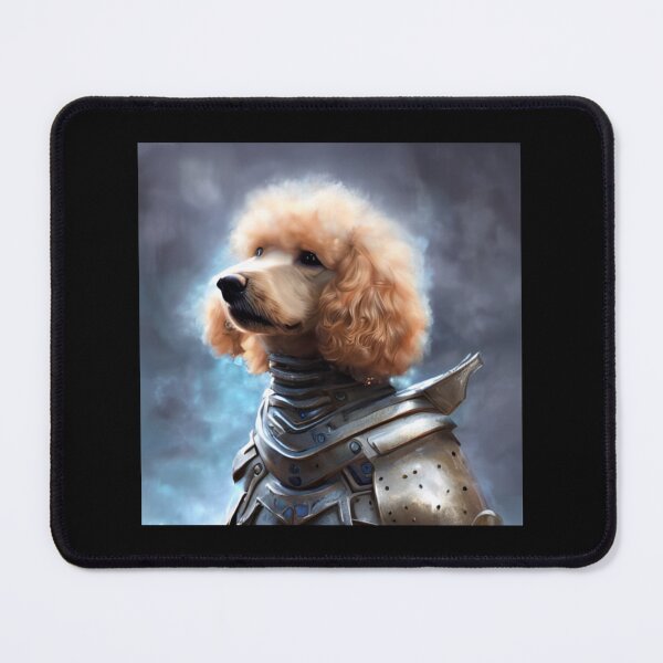Artikelvorschau, AI Generated Art, War Poodle entworfen und verkauft von RabbitHoleMI.