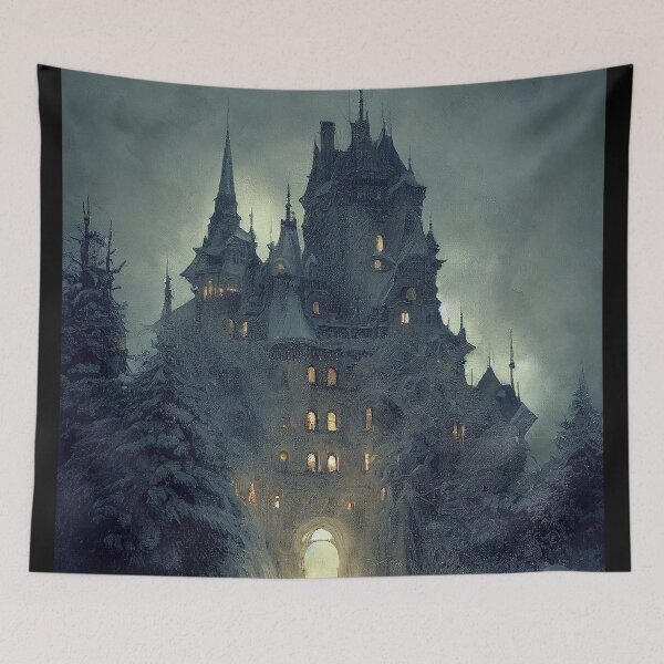 Item preview, Phantom Winter Castle designed and sold by Immarcescible.