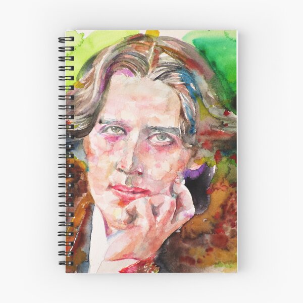 Item preview, OSCAR WILDE - watercolor portrait.24 designed and sold by lautir.