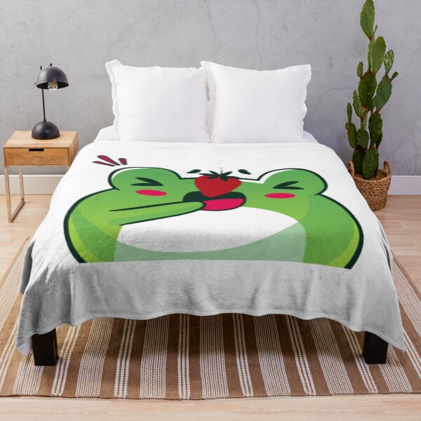 Item preview, Frog With a Strawberry designed and sold by takakamiyama.