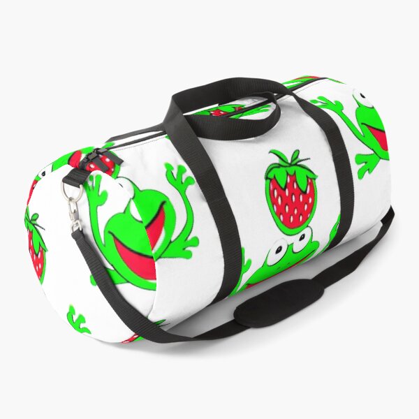 Item preview, happy frog with a strawberry   designed and sold by takakamiyama.