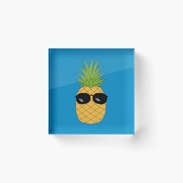 Item preview, Pineapple Clip Art Sticker designed and sold by Swobodzio.