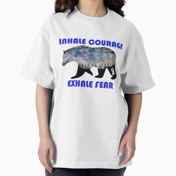 Item preview, Inhale Courage Exhale Fear designed and sold by Sherryjh.