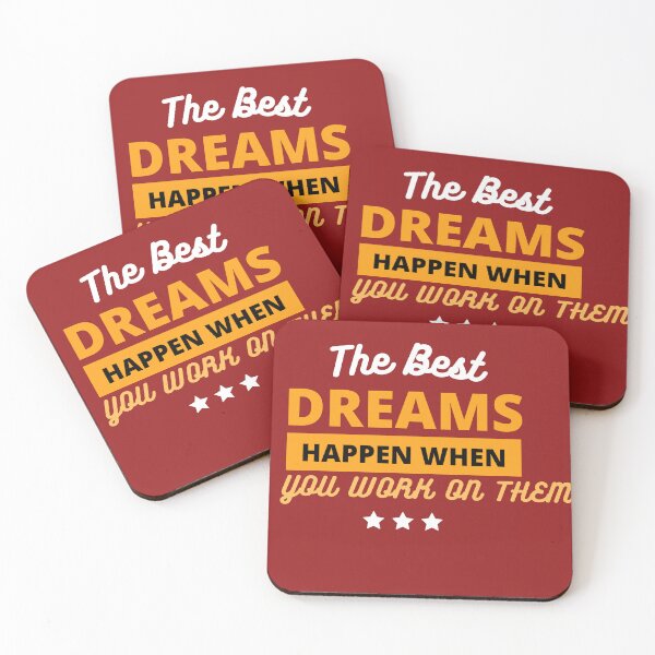 Item preview, Don't keep dreaming, wake up & work on your dreams designed and sold by JM INSPIRES.