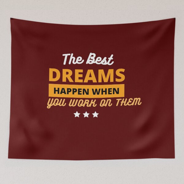 Item preview, Don't keep dreaming, wake up & work on your dreams designed and sold by JM INSPIRES.