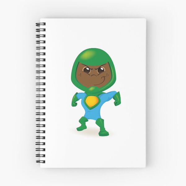 Item preview, Boy person in an eco-friendly super hero uniform. Ideal for educational, didactic and institutional material. designed and sold by LucianoCosmo.