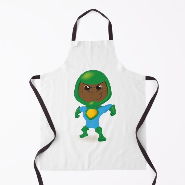 Item preview, Boy person in an eco-friendly super hero uniform. Ideal for educational, didactic and institutional material. designed and sold by LucianoCosmo.