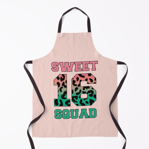 Item preview, Sweet 16 Squad Birthday Typography designed and sold by bolimj.