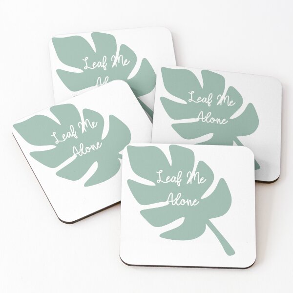 Item preview, Leaf Me Alone designed and sold by FunCarStickers.