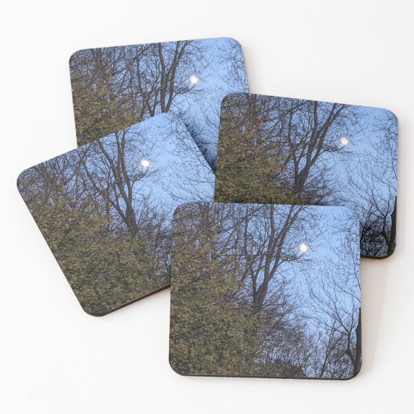 Item preview, Early Evening Autumn Moonlight Sky designed and sold by UPNortheren.
