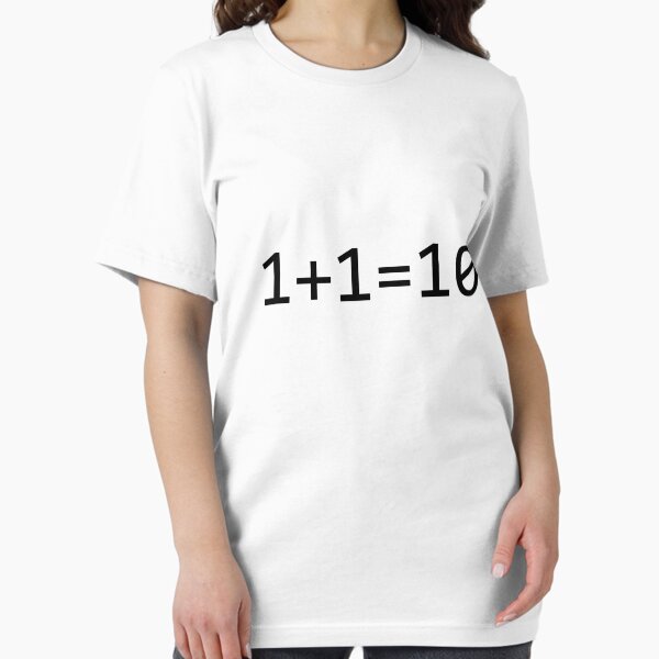 Item preview, 1+1=10 Binary - Funny Programming Jokes designed and sold by Programming Jokes.