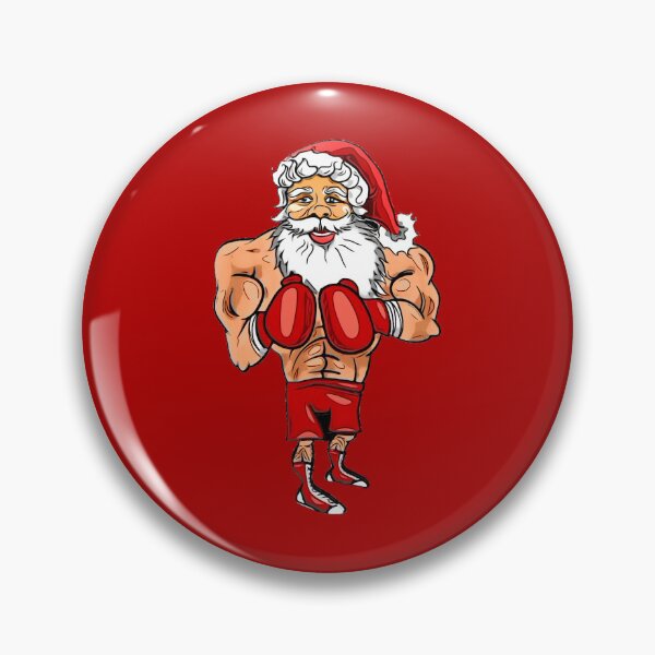 Item preview, Boxing Santa designed and sold by BigTexFunkadelic.