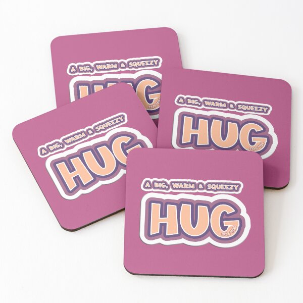 Item preview, Say I miss you with this big warm squeezy hug.  Caroline Laursen original. designed and sold by Caroline Laursen.