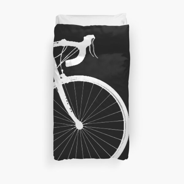 inverted bike Duvet Cover