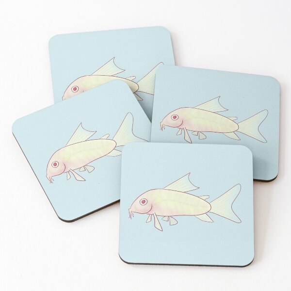 Item preview, Albino Cory Cat Freshwater Catfish designed and sold by SnowAfterFyre.